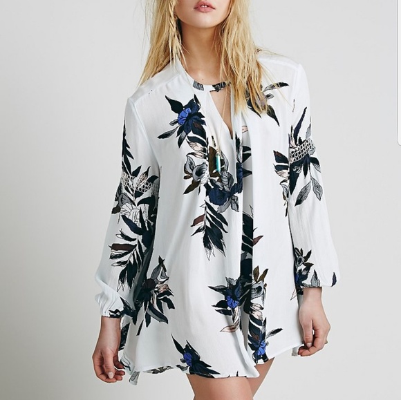 Free People Dresses & Skirts - Free People orchid print Tunic
